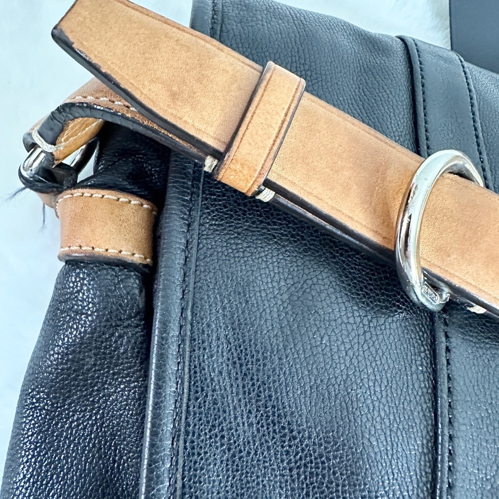 Vintage Coach Executive Thompson Leather Laptop Messenger Bag Briefcase - Picture 5 of 15